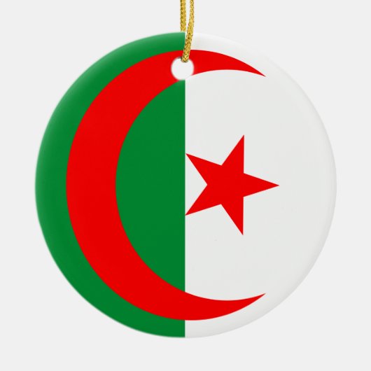 ornement du drapeau algérie (Devant)