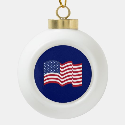 Ornement du drapeau américain (Devant)