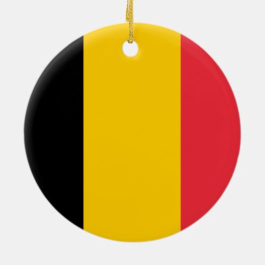 Ornement du drapeau de Belgique (Dos)