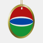 Ornement du drapeau de la Gambie (Droite)