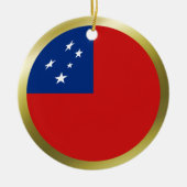 Ornement du drapeau des Samoa (Devant)