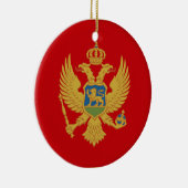 Ornement du drapeau du Monténégro (Droite)