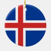 Ornement du drapeau islandais (Dos)