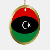 Ornement du drapeau libyen (Droite)
