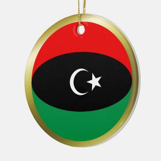 Ornement du drapeau libyen (Gauche)