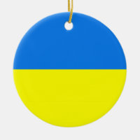 ornement du drapeau ukrainien
