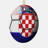 Ornement du football de la Croatie (Droite)