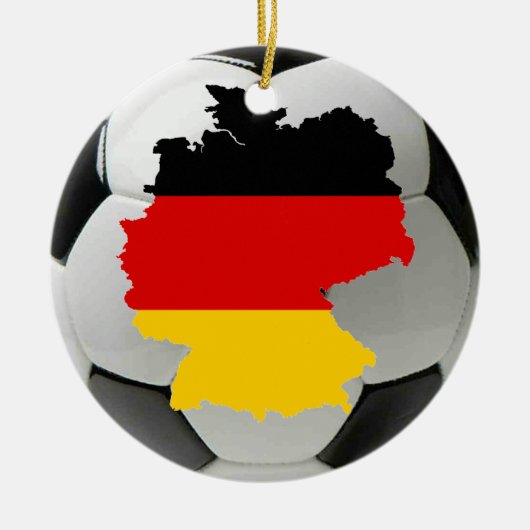 Ornement du football de l'Allemagne (Devant)