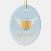 Ornement du gâteau de nourriture d'ange | (Droite)