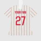 Ornement du Jersey de base-ball de Philadelphie (devant)