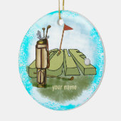 Ornement du jour du golf (Gauche)