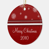 Ornement du Joyeux Noël 2010 (Gauche)