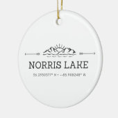 Ornement du lac Norris (Gauche)