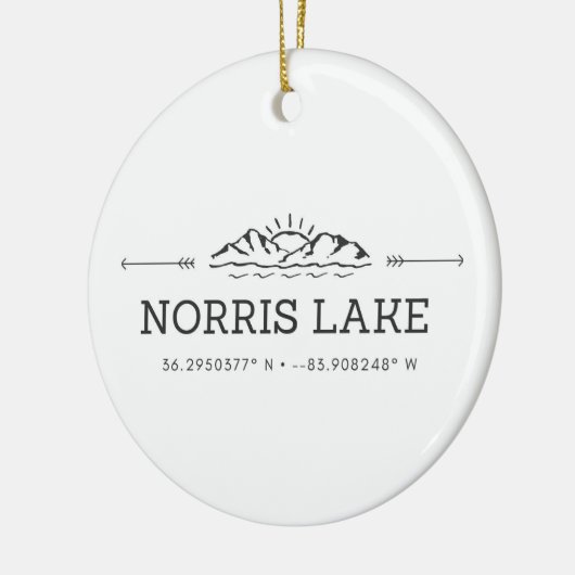 Ornement du lac Norris (Gauche)