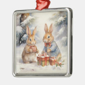 Ornement du lapin de Noël (Gauche)