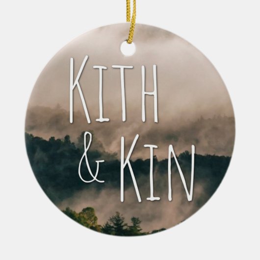 Ornement du logo Kith & Kin (Devant)