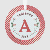 Ornement du marquis de Noël (dos)