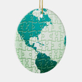 Ornement du monde de casse-tête (Droite)