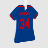 Ornement du New York National Baseball Jersey (devant)
