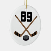 Ornement du numéro 89 du Jersey de joueur de (Droite)