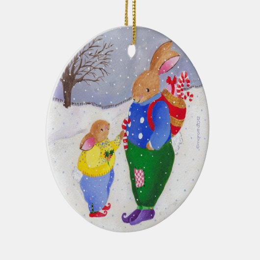 Ornement du panier de Noël (Droite)