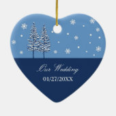 Ornement du pays des merveilles d'hiver (Dos)