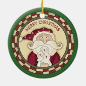 Ornement du Père Noël (Dos)