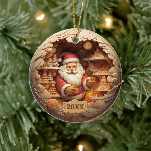 Ornement du Père Noël (Arbre)