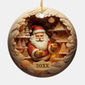 Ornement du Père Noël (Dos)