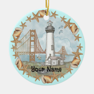 Ornement du phare de Californie