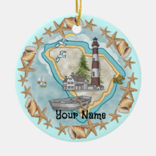 Ornement du phare de Caroline du Sud