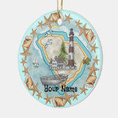 Ornement du phare de Caroline du Sud (Gauche)