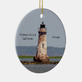 Ornement du phare de Cockspur Island (Droite)