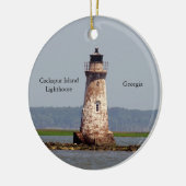 Ornement du phare de Cockspur Island (Gauche)
