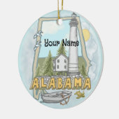 Ornement du phare de l'Alabama (Gauche)