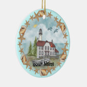 Ornement du phare de l'Illinois Shells (Droite)