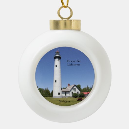 Ornement du phare de Presque Isle (Devant)