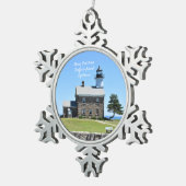 Ornement du phare de Sheffield Island (Vue impression)