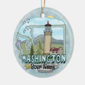 Ornement du phare de Washington (Gauche)