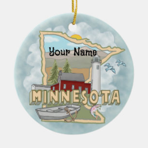 Ornement du phare du Minnesota
