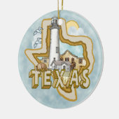 Ornement du phare du Texas (Gauche)
