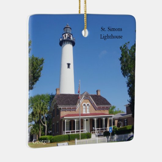 Ornement du phare St. Simons (Droite)