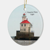 Ornement du phare Superior Point (Gauche)