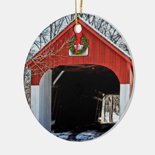 Ornement du pont couvert de Knecht (Gauche)