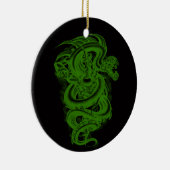 Ornement du serpent vert (Droite)