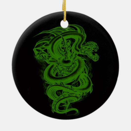 Ornement du serpent vert (Dos)