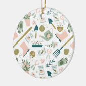 Ornement du temps du jardin (Gauche)