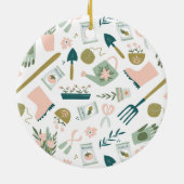 Ornement du temps du jardin (Dos)