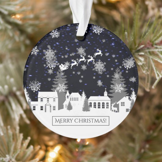 Ornement du village de Noël (Arbre)