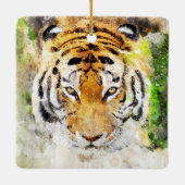 ornement du visage de tigre (Dos)